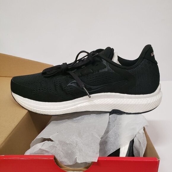 Saucony Women's Freedom 4 Running Shoe‎ Black/Sunset Size 8.5 - Picture 5 of 9